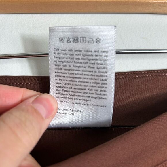 Girlfriend collective brown Cropped legging size M - Picture 7 of 7